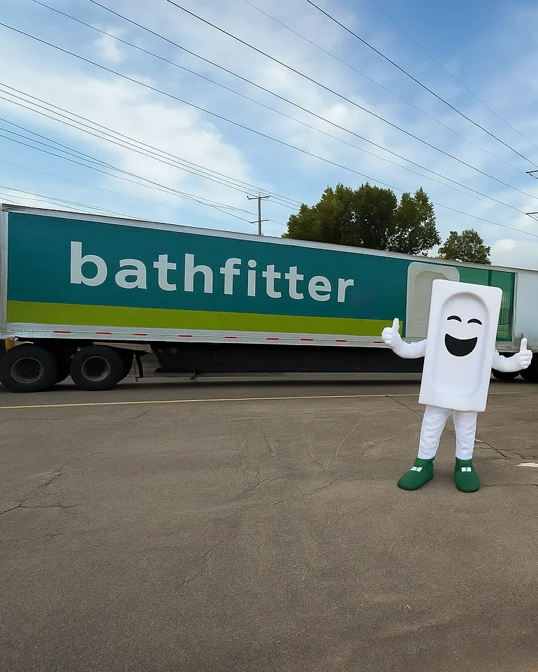 Bath Fitter truck service